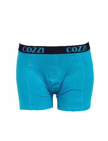 Set Boxeri 2 perechi Cozzi, albastru/bleumarin Albastru