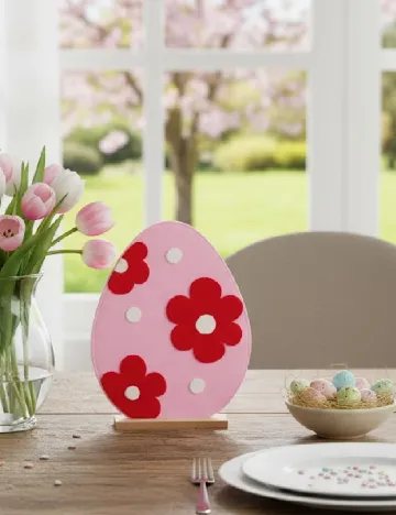 Decoratiune de Paste, roz Roz