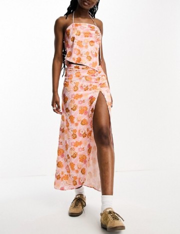 Fusta Another reason, floral print
