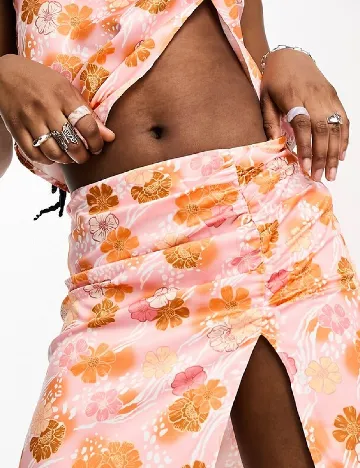 Fusta Another reason, floral print