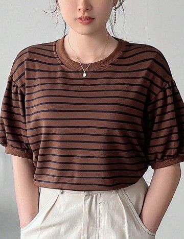 Tricou Friful, maro