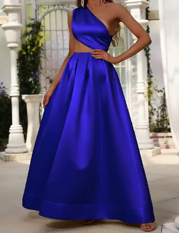Rochie lunga Faeriesty, albastru