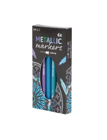 Set markere AVEC, mix culori