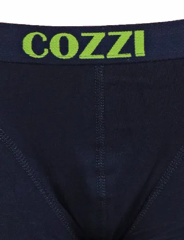 Set Boxeri 2 perechi Cozzi, verde/bleumarin Verde