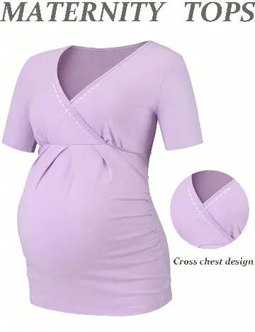 Bluza SHEIN Maternity, lila