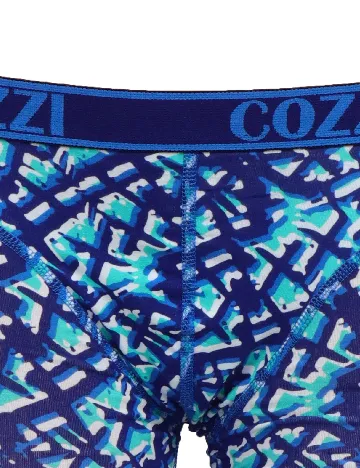 Set Boxeri 2 perechi Cozzi, albastru Albastru
