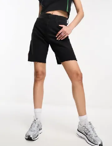Pantaloni scurti COLLUSION, negru