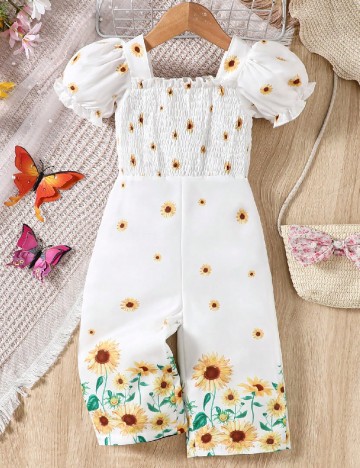 Salopeta Shein Kids, floral