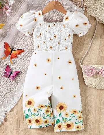 Salopeta Shein Kids, floral