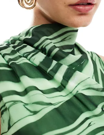 Rochie scurta ASOS, verde