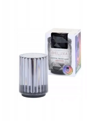 Lampa LED Deluxa, gri inchis