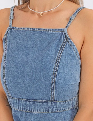 Rochie scurta Don t think twice, albastru