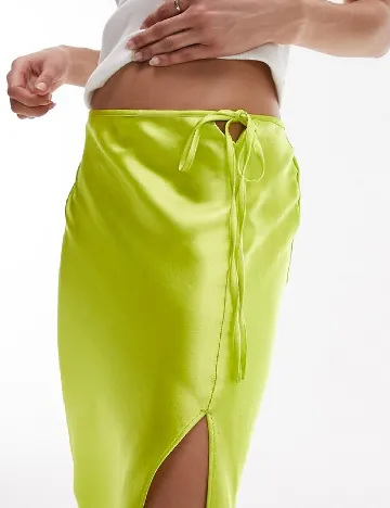 Fusta Top Shop, verde