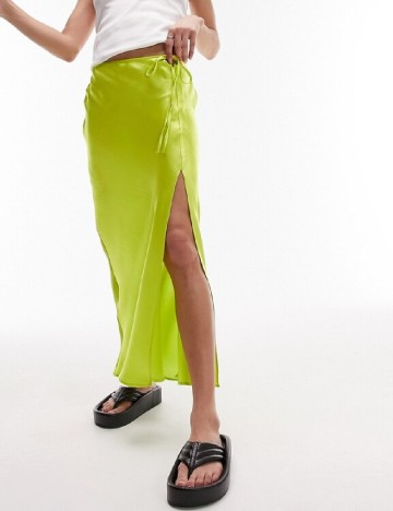 Fusta Top Shop, verde