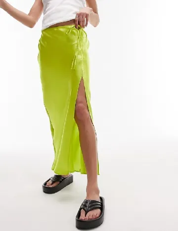 Fusta Top Shop, verde