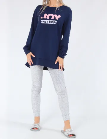 Pijama 9th AVENUE, bleumarin/gri Gri