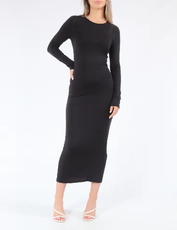 Rochie medie Monki, negru Negru