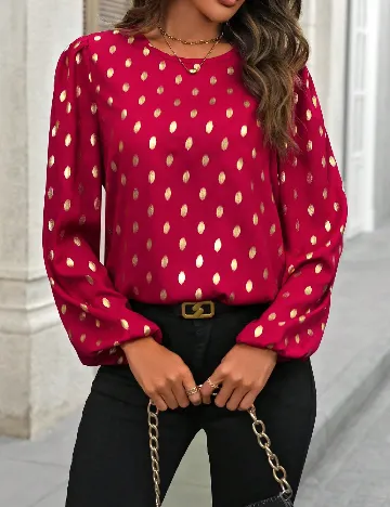 Bluza SHEIN, rosu