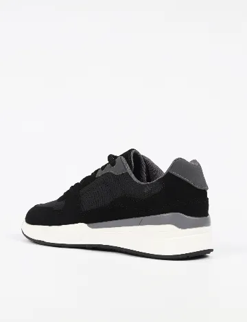 Adidasi ACTION, negru/gri Negru