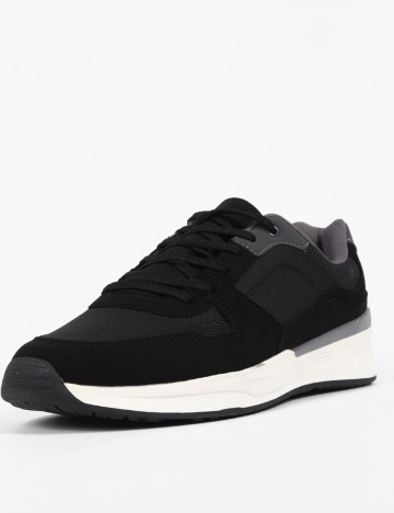 Adidasi ACTION, negru/gri