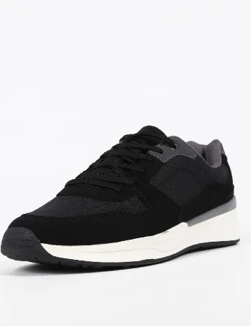 Adidasi ACTION, negru/gri Negru