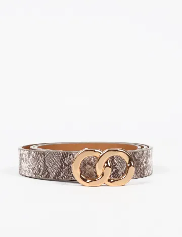 Curea ACTION, imprimeu sarpe Animal print