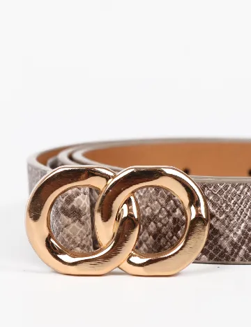 Curea ACTION, imprimeu sarpe Animal print