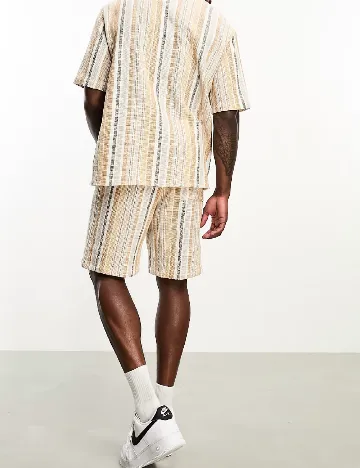 Pantaloni scurti Bershka, mix culori