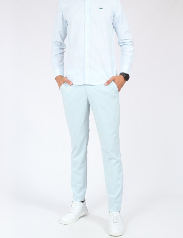 Pantaloni Selected, albastru
