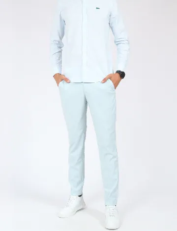 Pantaloni Selected, albastru Albastru