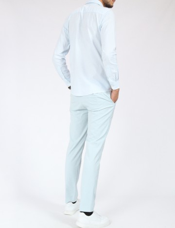 Pantaloni Selected, albastru