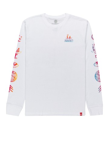 Bluza Element, alb