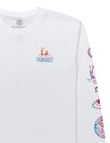 Bluza Element, alb Alb