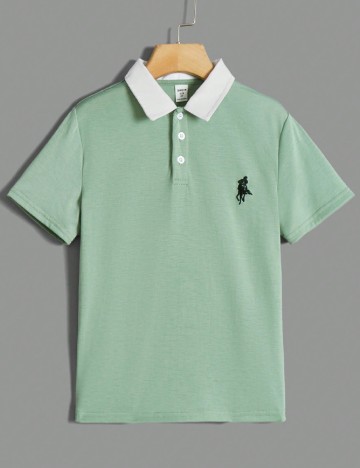 Tricou Shein Kids, verde