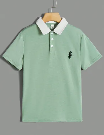 Tricou Shein Kids, verde