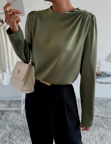 Bluza SHEIN, verde