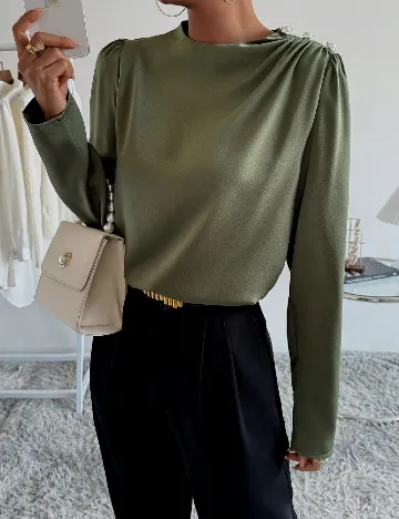 Bluza SHEIN, verde