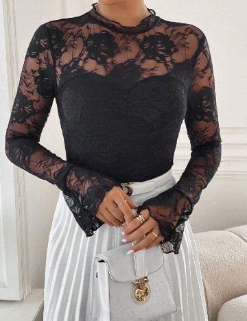 Bluza SHEIN, negru