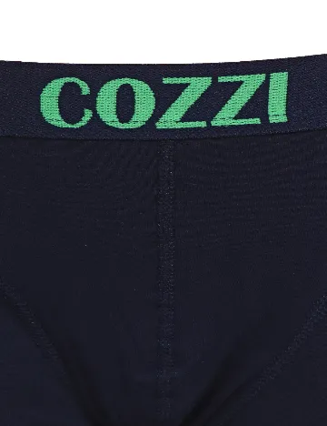 Set Boxeri 2 perechi Cozzi, bleumarin/verde Verde