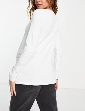 Bluza Asos Maternity, alb