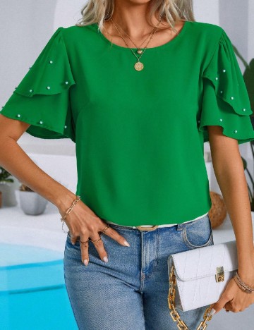 Bluza SHEIN, verde