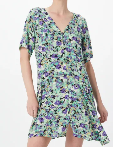 Rochie scurta Monki, mix culori