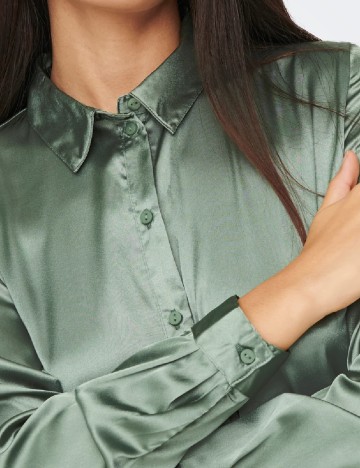 Camasa Jacqueline de Yong, verde