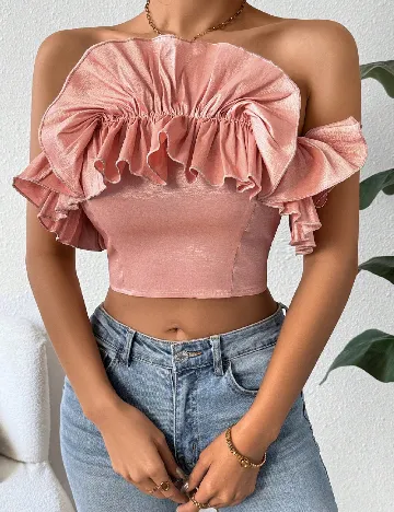 Top SHEIN, roz Roz