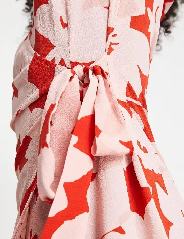 Rochie medie ASOS, roz Roz