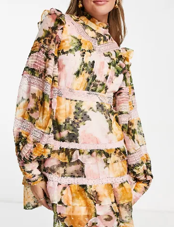 Rochie scurta Miss Selfridge, mix culori Mix culori