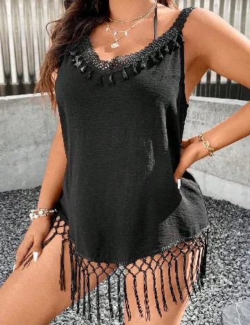 Maiou SHEIN CURVE, negru