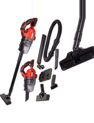 Aspirator fara fir FERM, negru