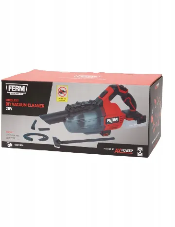 Aspirator fara fir FERM, negru
