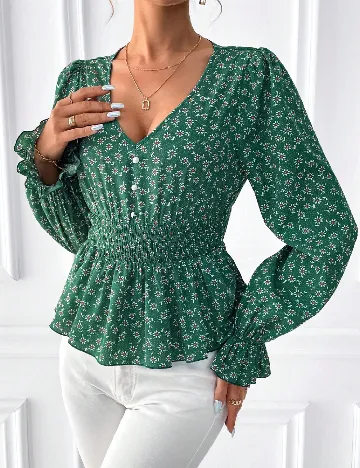 Bluza SHEIN, verde